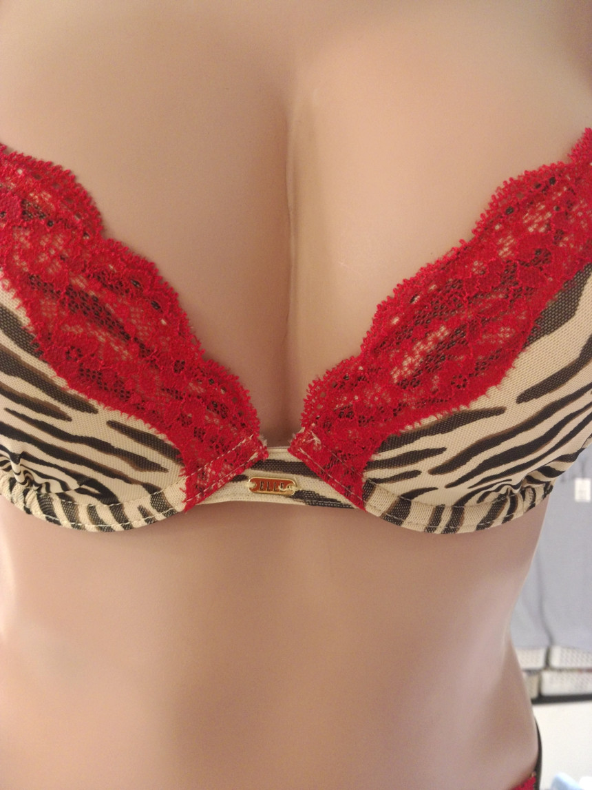 Elle Innerwear Red Hoppy Bra EPB2261