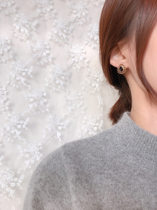 Antique Drop Cross Set Earrings