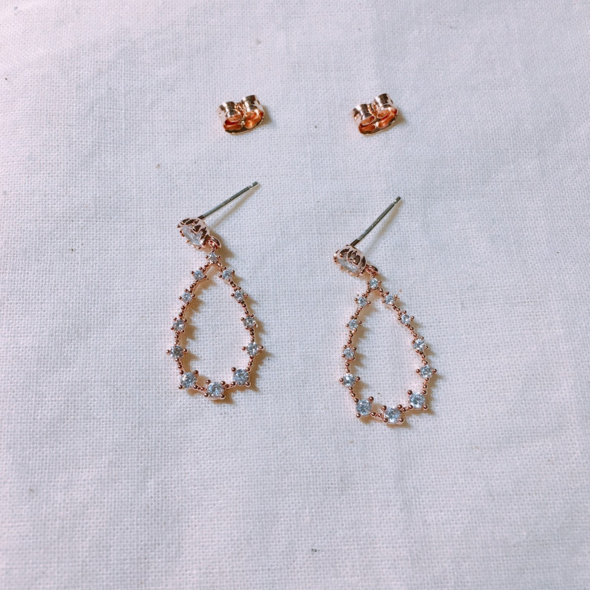 Lacquer Dali Earrings LKJ0970 Women's sense of 