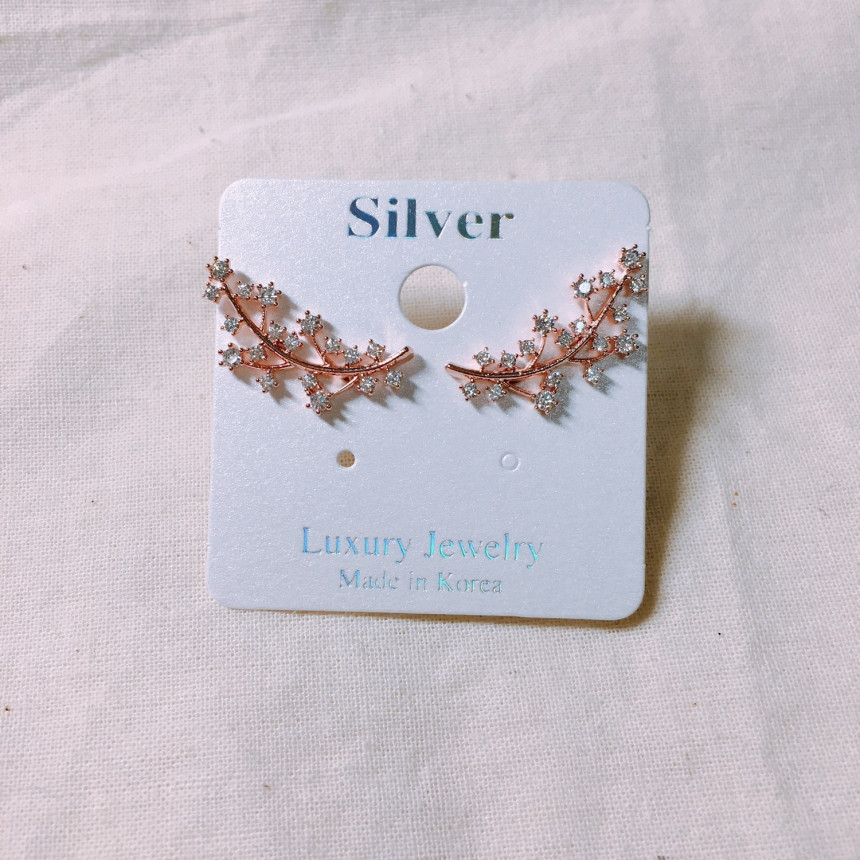 Lucerne Leaf Earrings LKJ0969 Cody Feminine Edge c