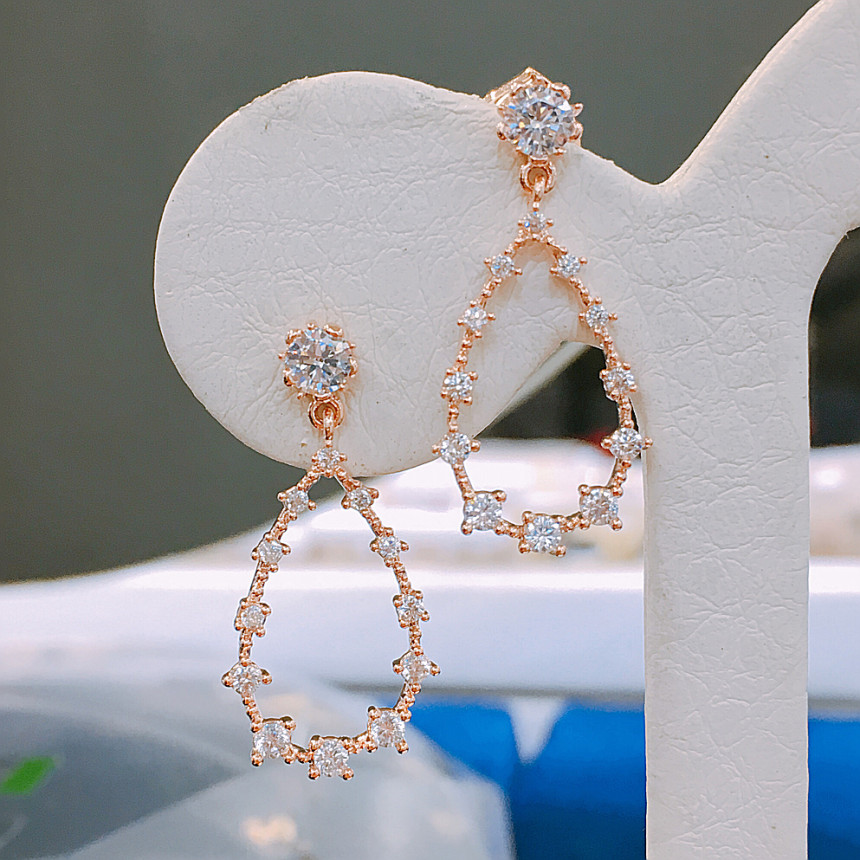 Lacquer Dali Earrings LKJ0970 Women's sense of 