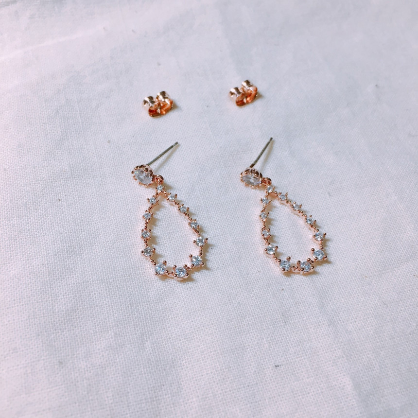 Lacquer Dali Earrings LKJ0970 Women's sense of 