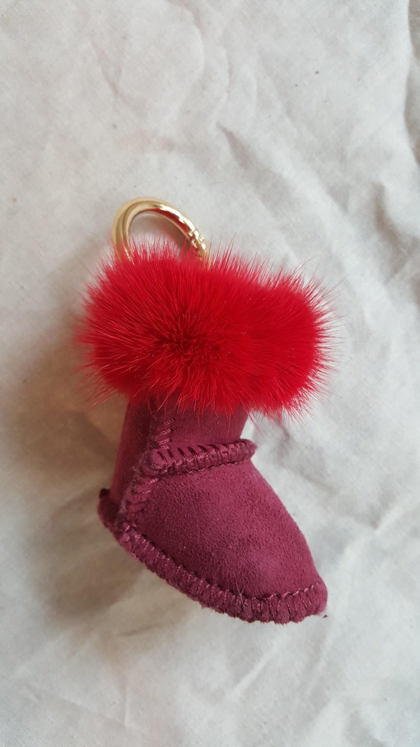 Mink keyring 11 color