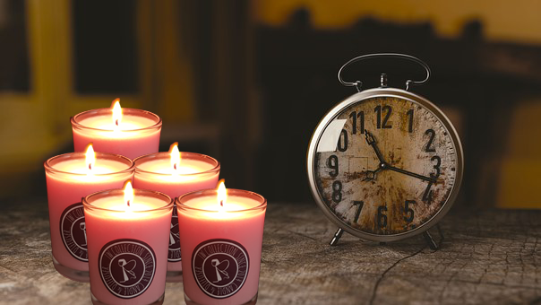 Pink Lovely Candle Large Capacity 370ml Gyul Natur