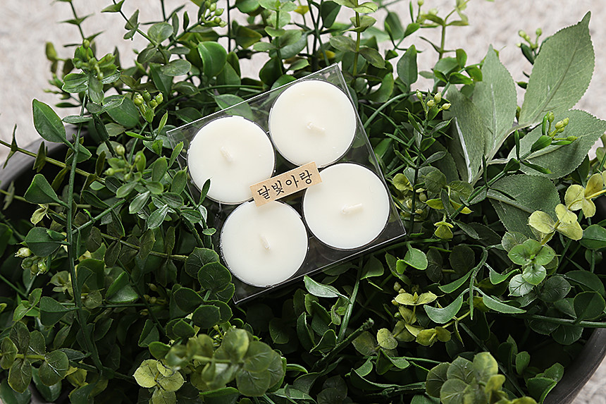 Dried Flower Gel Candle Holder + TITLE 4 WEDDINGS 