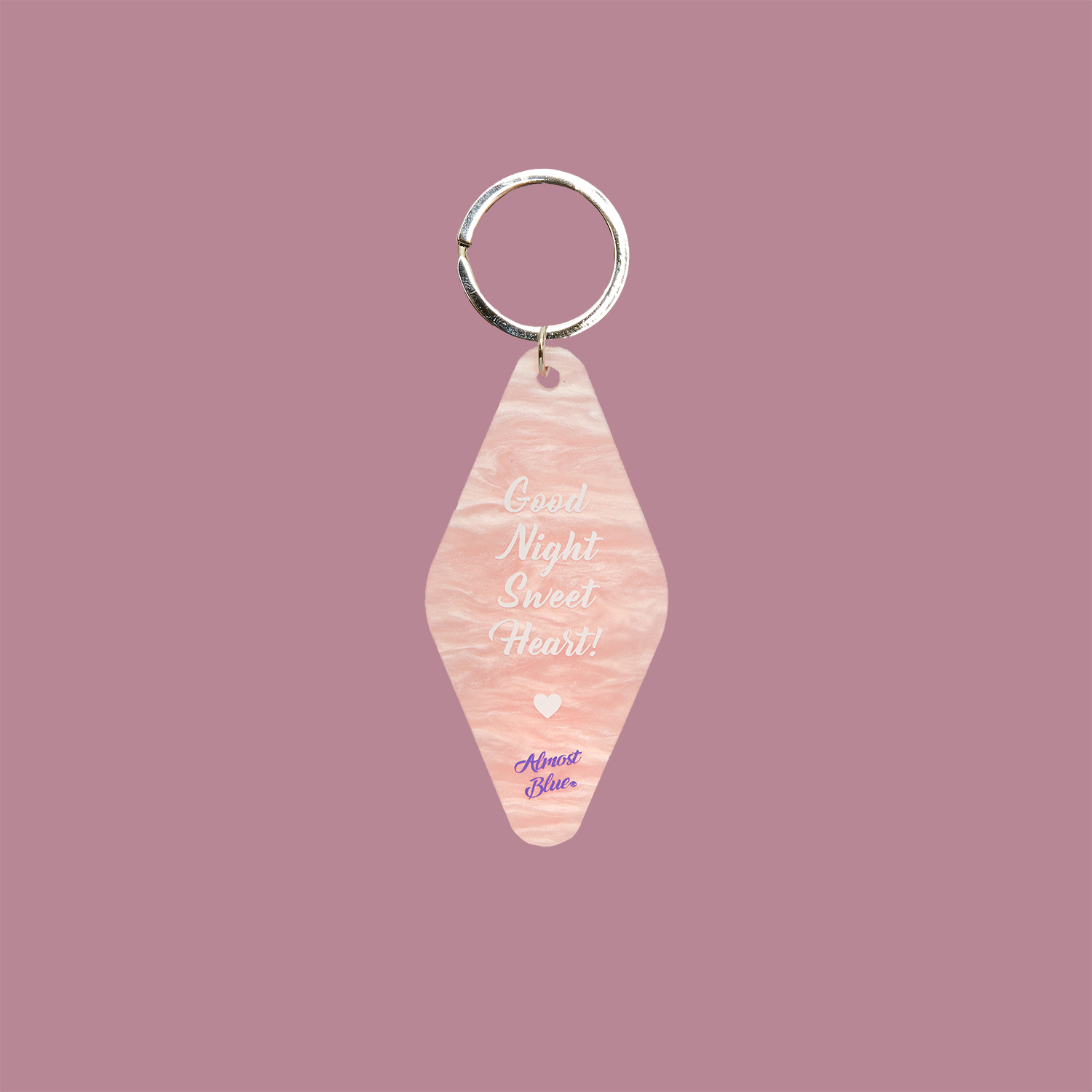 ALMOSTBLUE HOTEL KEYRING