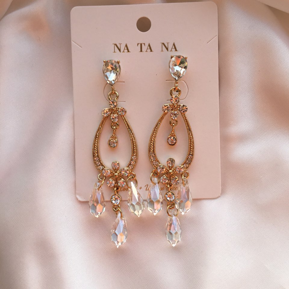 Water Drop Chandelier Bold Drop Earring Earring Av