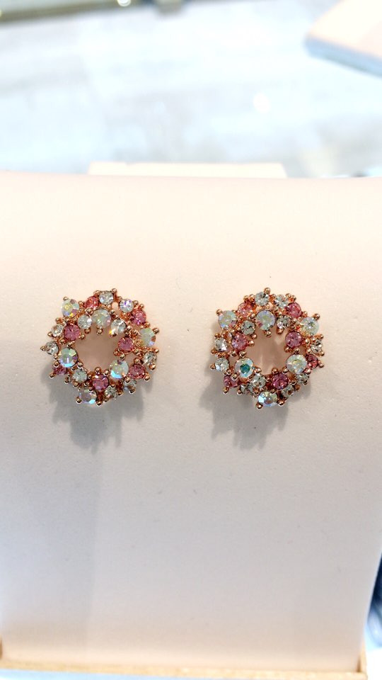 Eyeliner Angel Flower Earrings AJBE2369