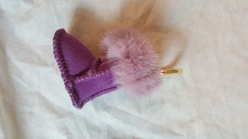 Mink keyring 11 color