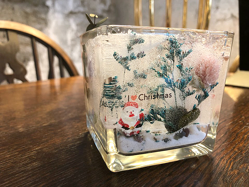 Dried Flower Gel Candle Holder + TITLE 4 WEDDINGS 