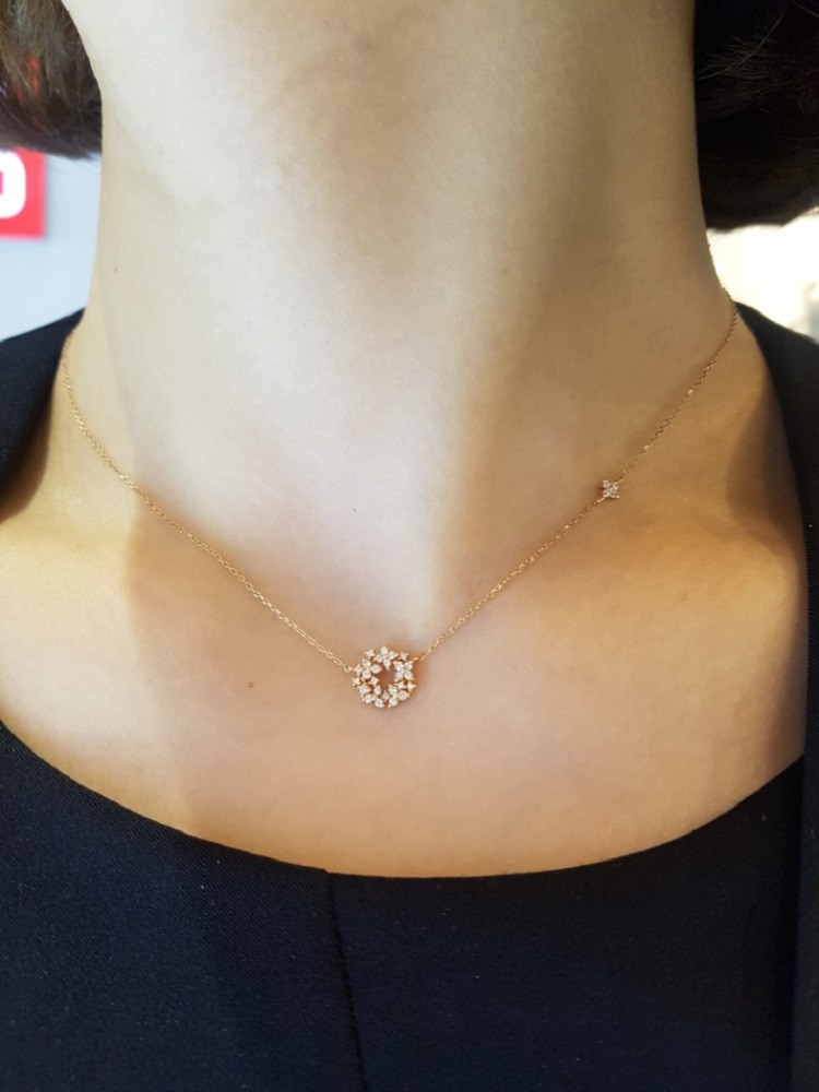 Stonehenge Rose Gold Earrings G2041