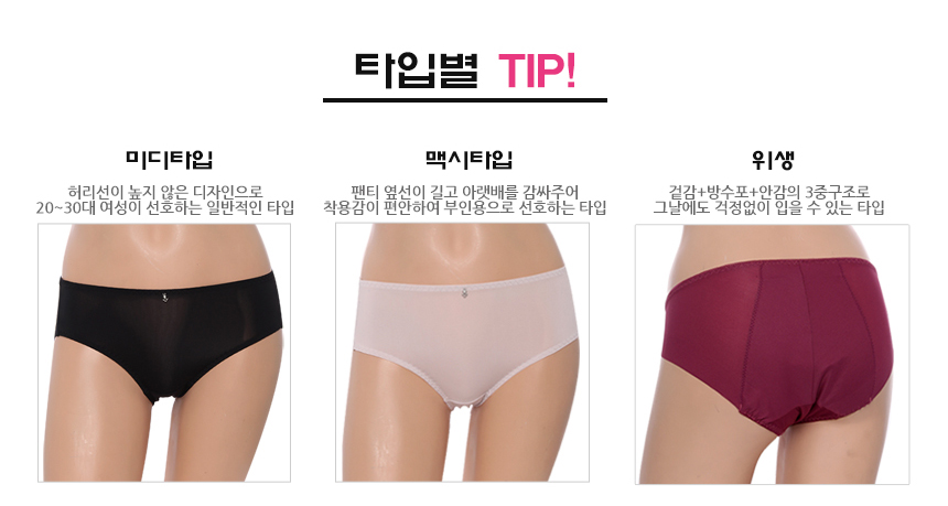 BYC Women's Panties Simple Maxi No. 2 Set of th