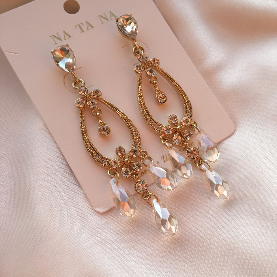 Water Drop Chandelier Bold Drop Earring Earring Av