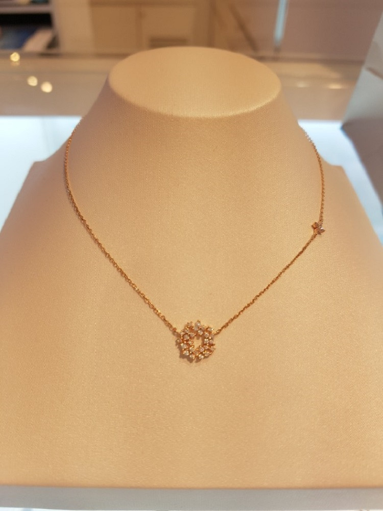 Stonehenge Rose Gold Earrings G2041