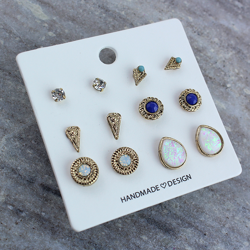 Titanium Earrings Set Collection Allergy Free Dail