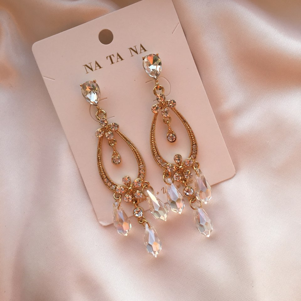 Water Drop Chandelier Bold Drop Earring Earring Av