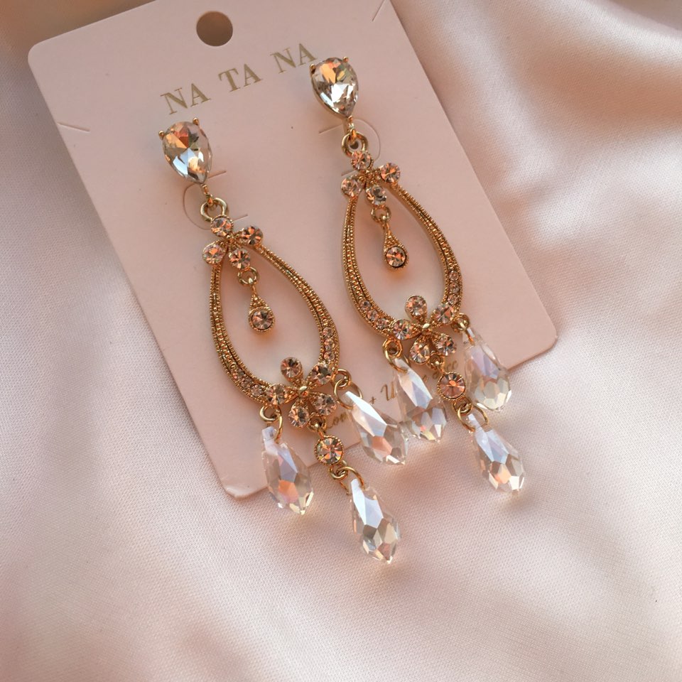Water Drop Chandelier Bold Drop Earring Earring Av
