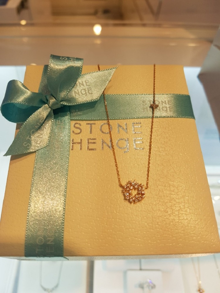 Stonehenge Rose Gold Earrings G2041