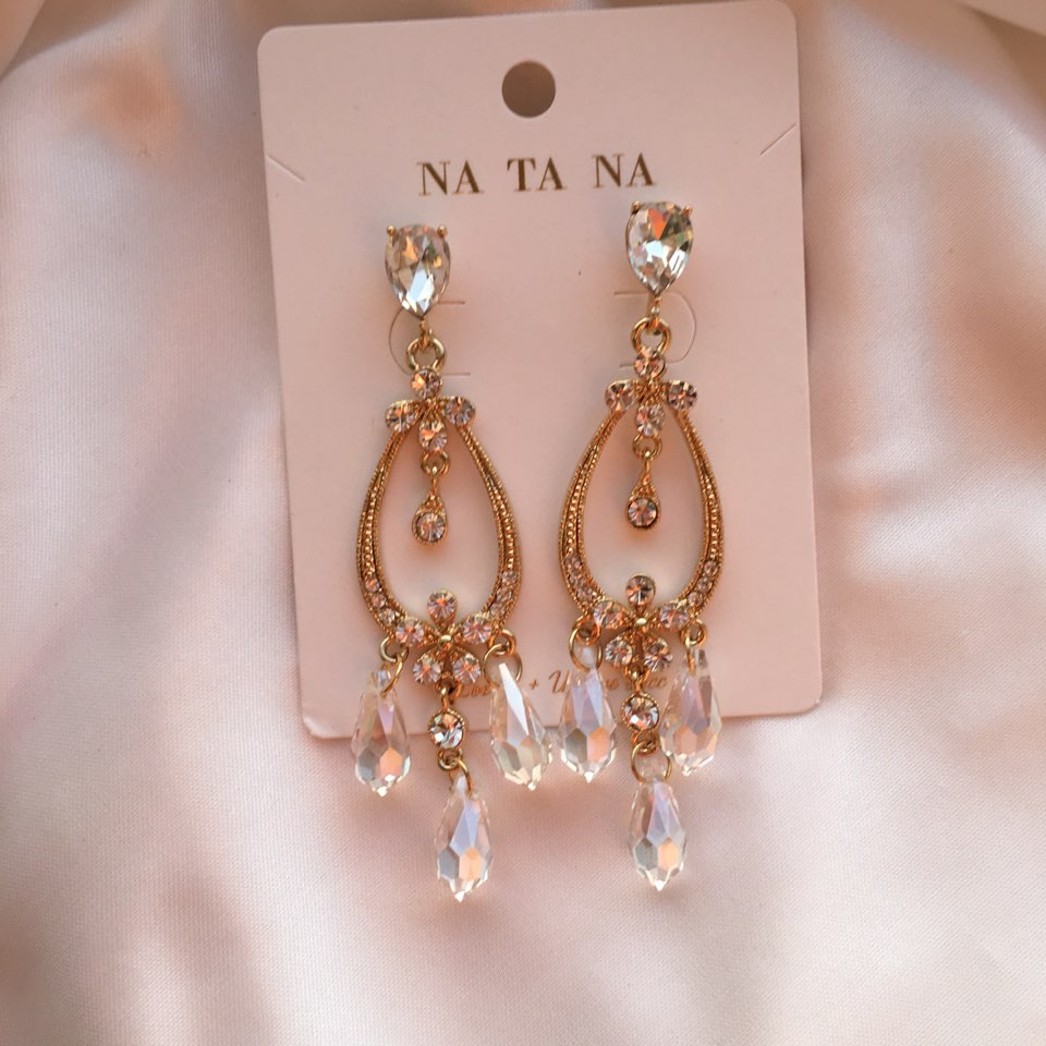 Water Drop Chandelier Bold Drop Earring Earring Av