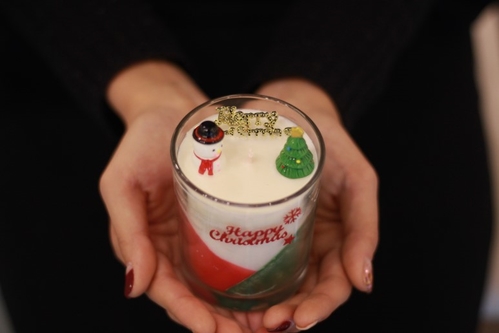 Le blooming Candle Christmas tree gift tree fragra