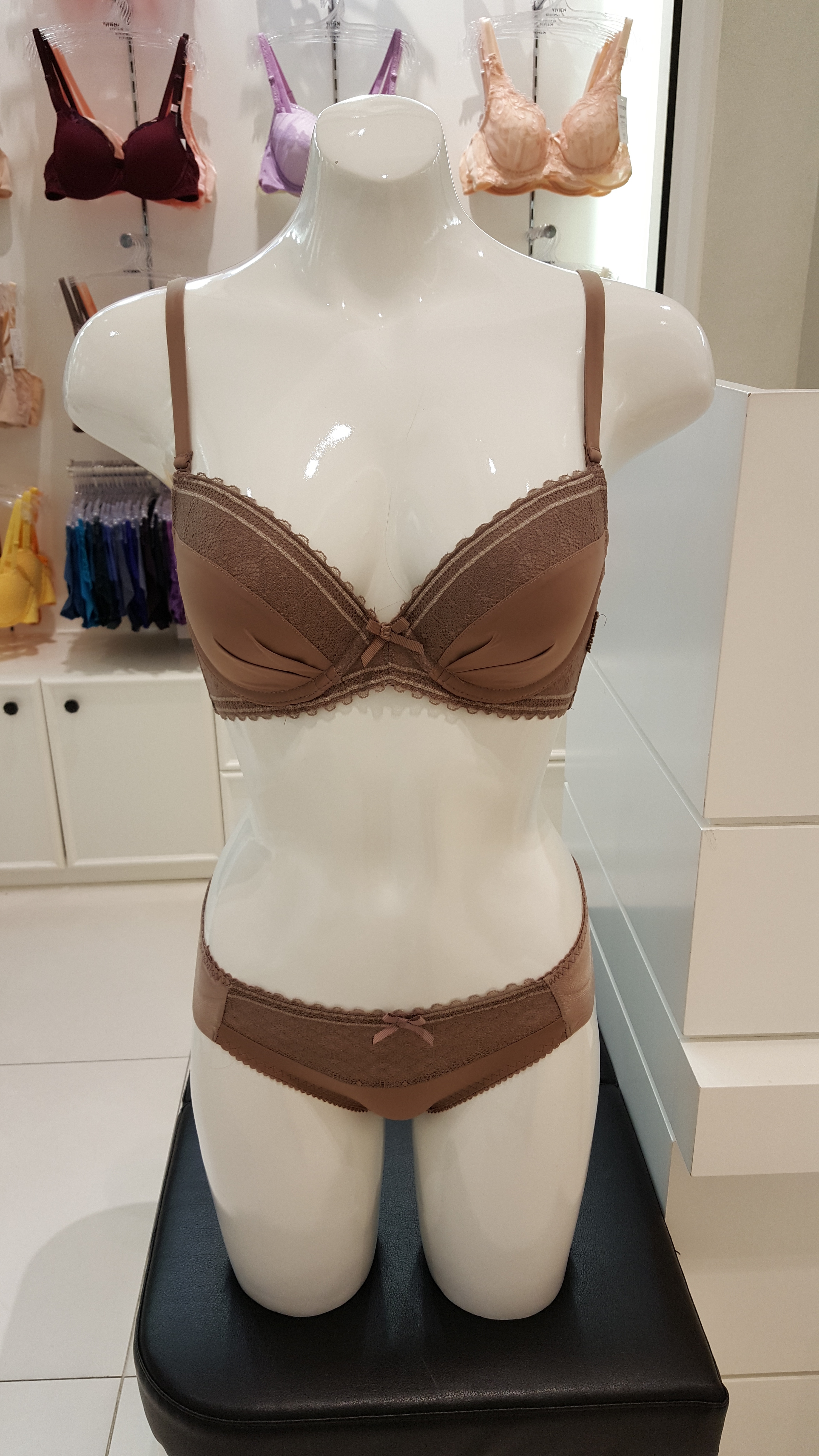 Barbara Epsilon Lace Mold Bra Set ABR4862 ABP4862 