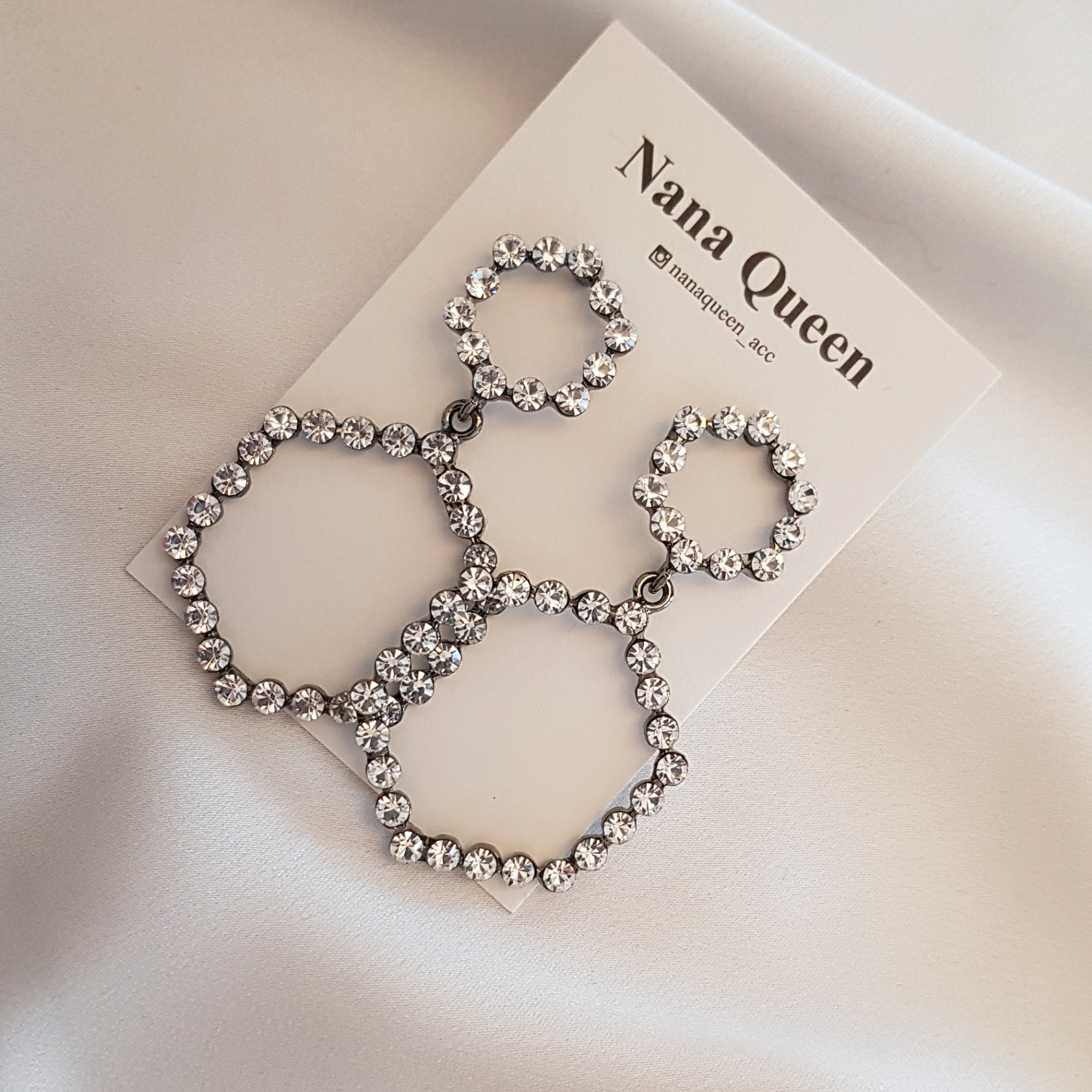 Hexagon Cubic Drop Earrings Party New Year Earing