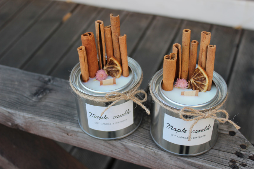 Cinnamon Candle 250ml Gift Recommendation Goodies 