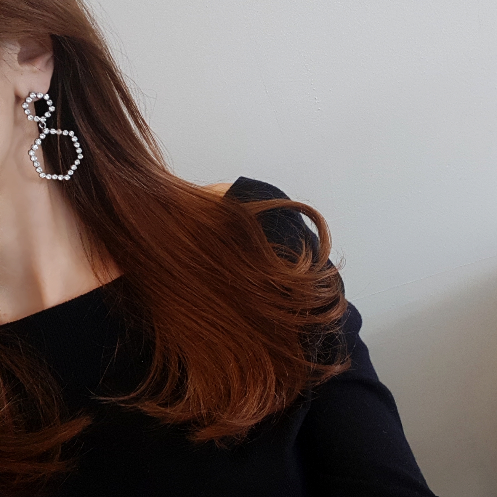 Hexagon Cubic Drop Earrings Party New Year Earing