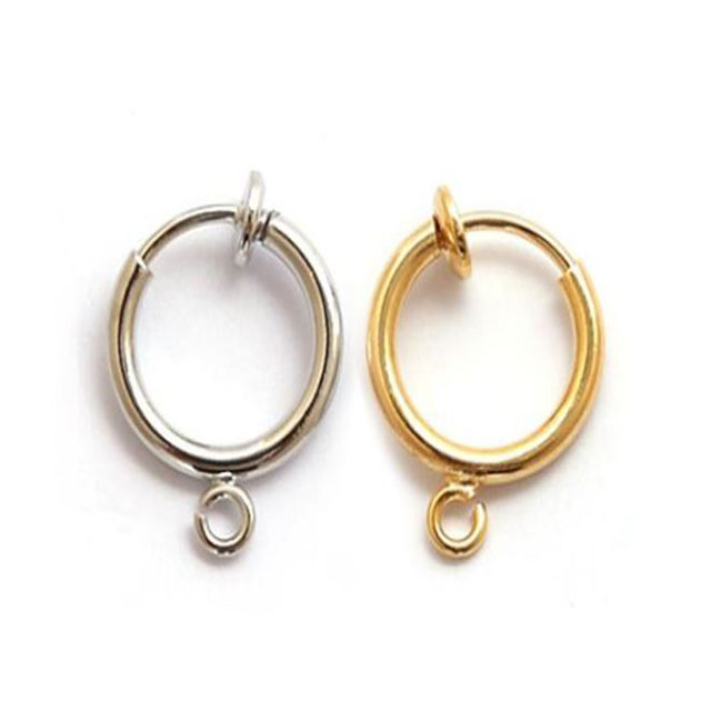 7-009 Non-Pierced Earring 11mm 13mm Option 1 pair 