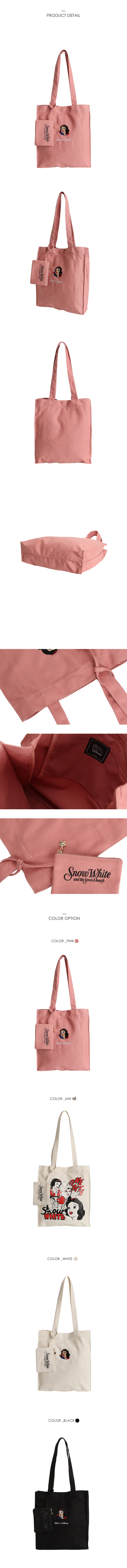 TOTE ECO SHOPPING TRAVEL Romance Disney Snow White