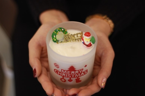 Le blooming Candle Christmas tree gift tree fragra