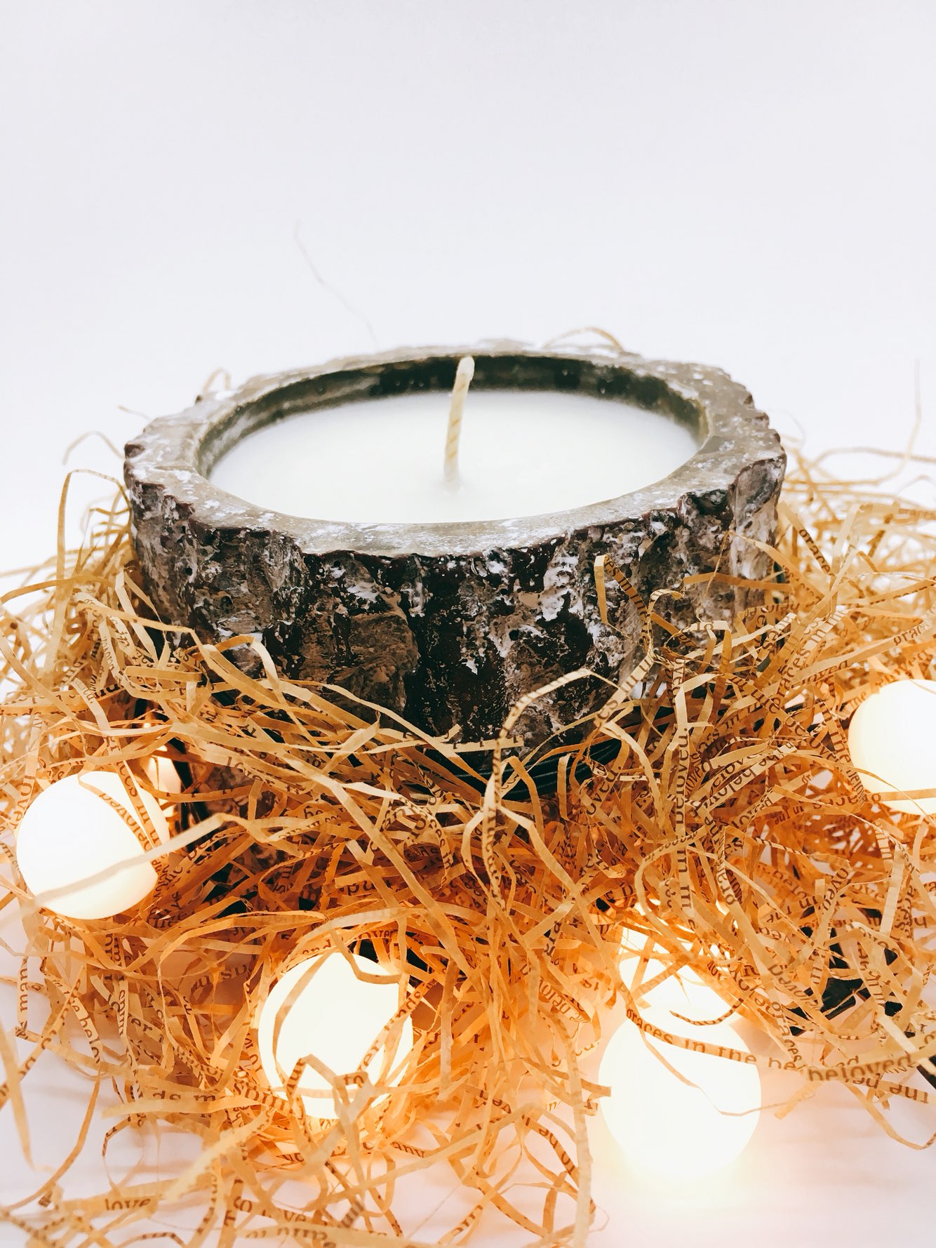 7 oz tree candle Mother and daughter handmade sens