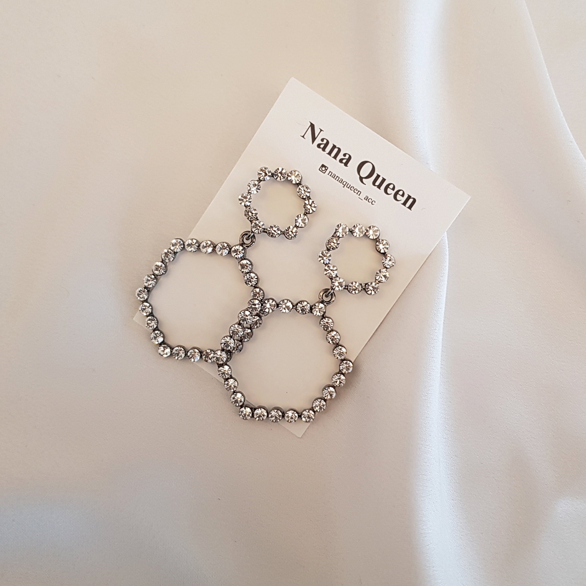 Hexagon Cubic Drop Earrings Party New Year Earing