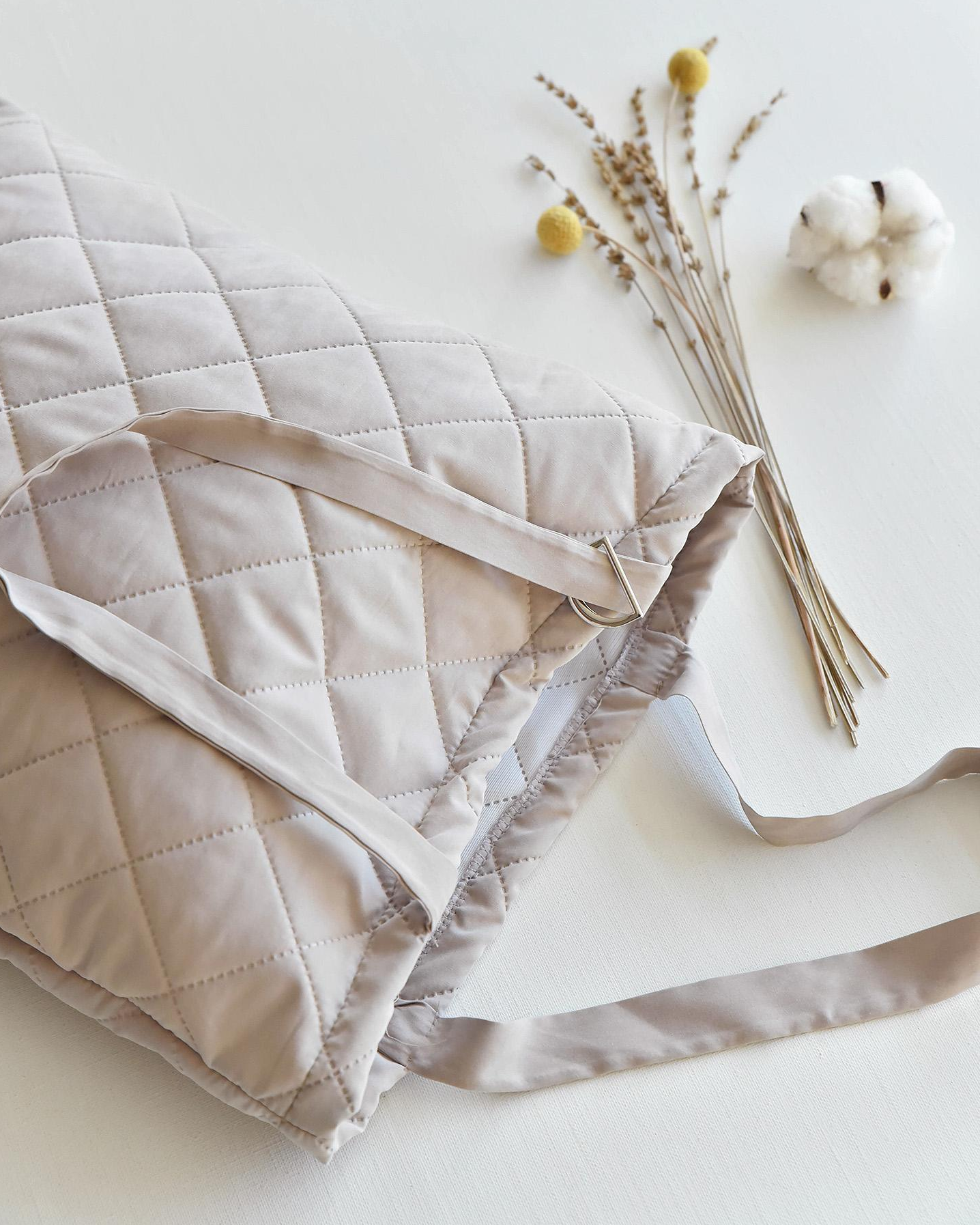 TOTE ECO SHOPPING TRAVEL Quilted Winter Eco Bag