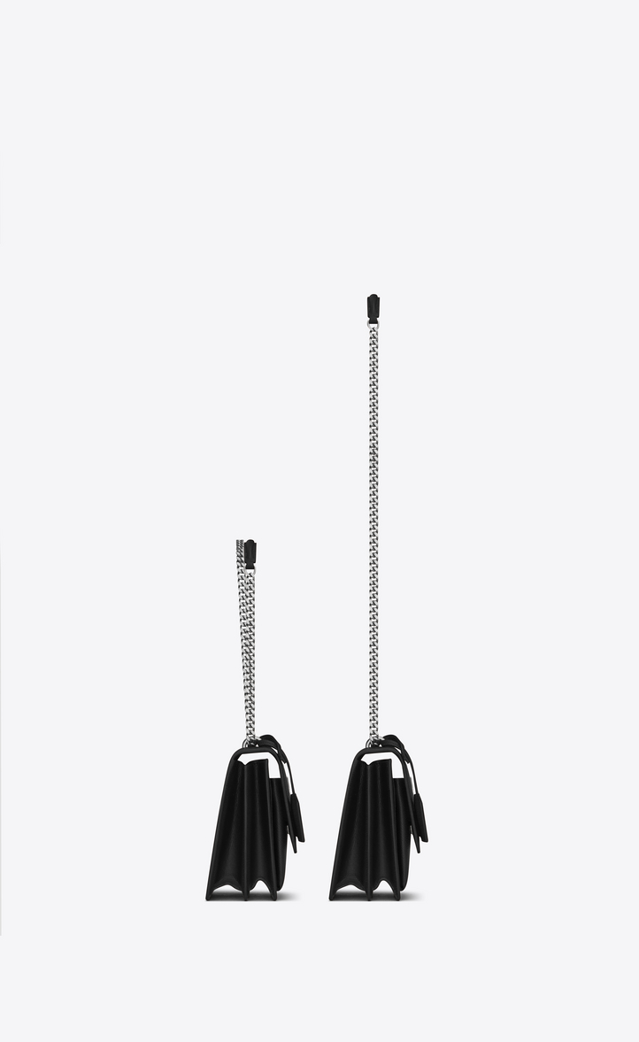 <b><p>Domestic Saint Laure Monogram Sunt Back Mid-Bl</p></b><b><p>国内サンローランモノグラムサンセットバックミディアムブラック光沢AS、交換可能バック推奨直球デイリー</p></b><br /><br /><p align='center'>