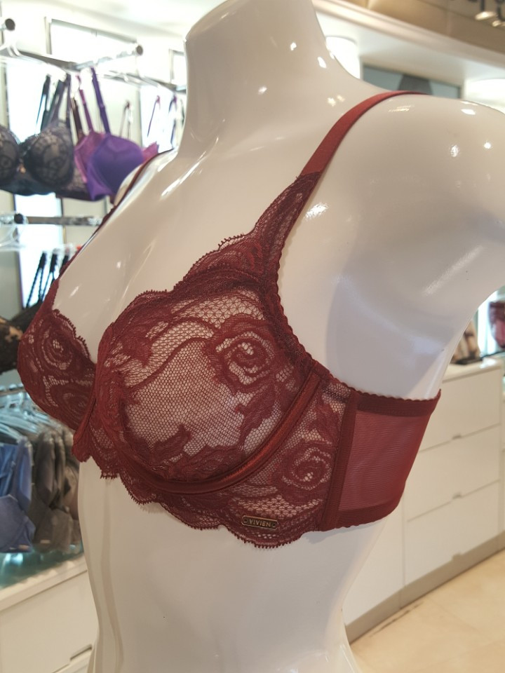 Vivienne Transparent Mesh Single-ply bra 197A A si