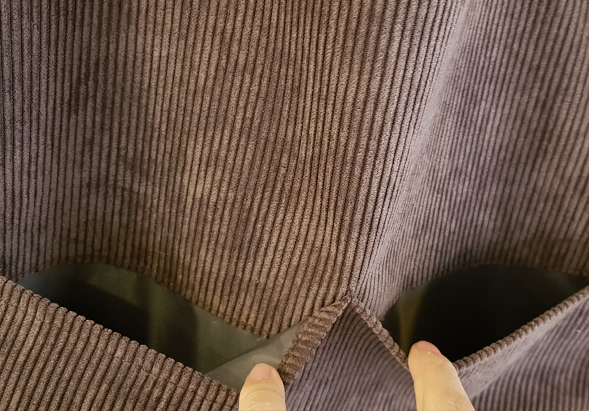 TOTE ECO SHOPPING TRAVEL corduroy corduroy eco bag