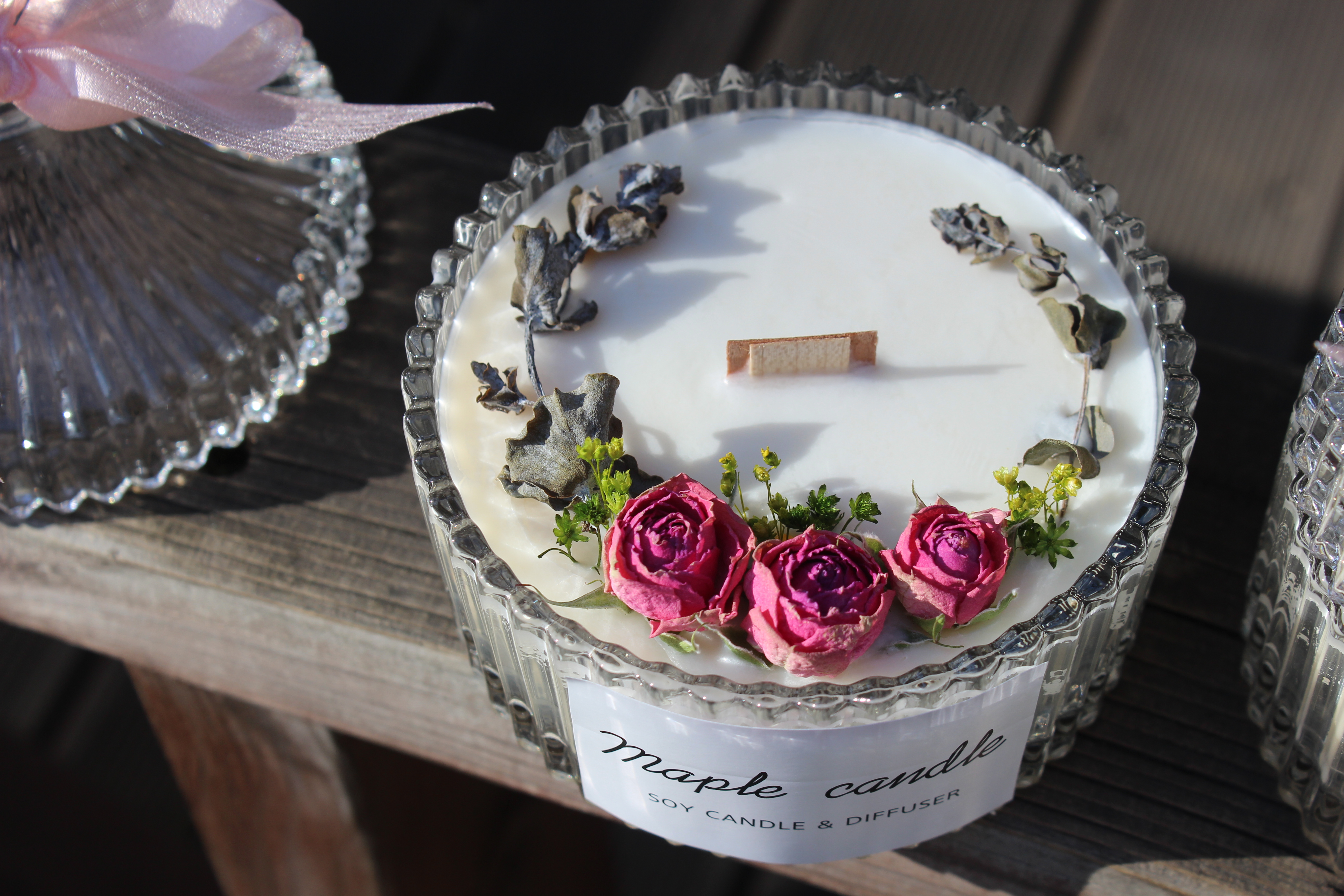 Rose dry flower Soji Candle House presents Recomme