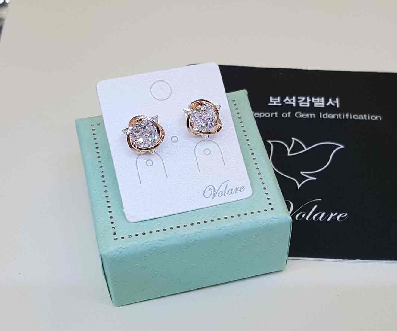 BOLLAR Overlap Triangle Q Spike Earring TIT281 Uni