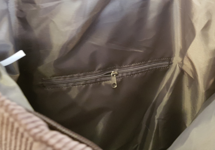 TOTE ECO SHOPPING TRAVEL corduroy corduroy eco bag