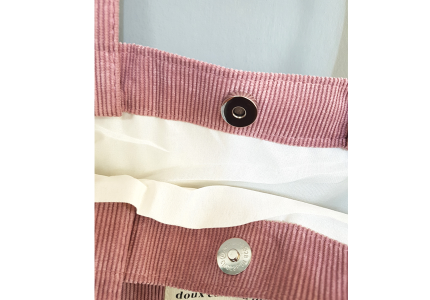 TOTE ECO SHOPPING TRAVEL corduroy corduroy eco bag