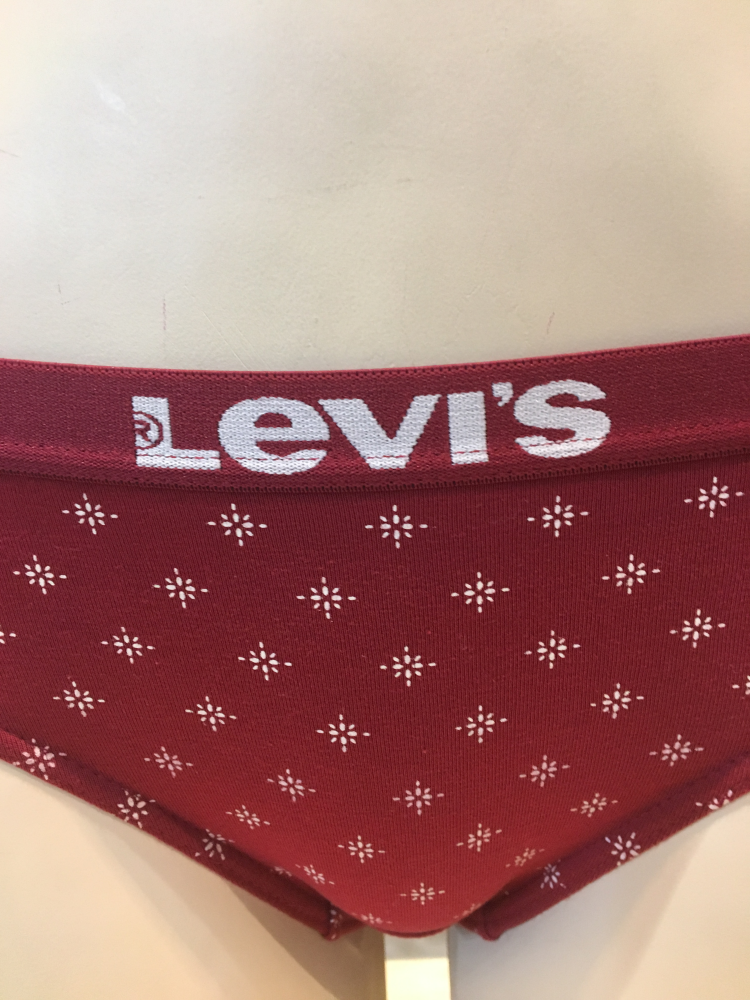 Levi's Bodyware Graphic Pattern Bra panties set