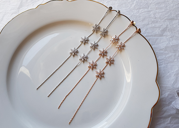 Snowflake Drop Earring Earring Possible Christmas 