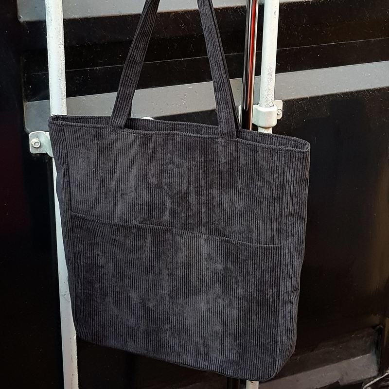 TOTE ECO SHOPPING TRAVEL corduroy corduroy eco bag