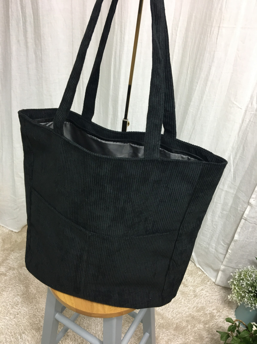 TOTE ECO SHOPPING TRAVEL two-pocket golden eco bag