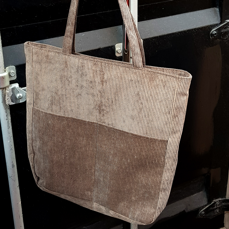 TOTE ECO SHOPPING TRAVEL corduroy corduroy eco bag