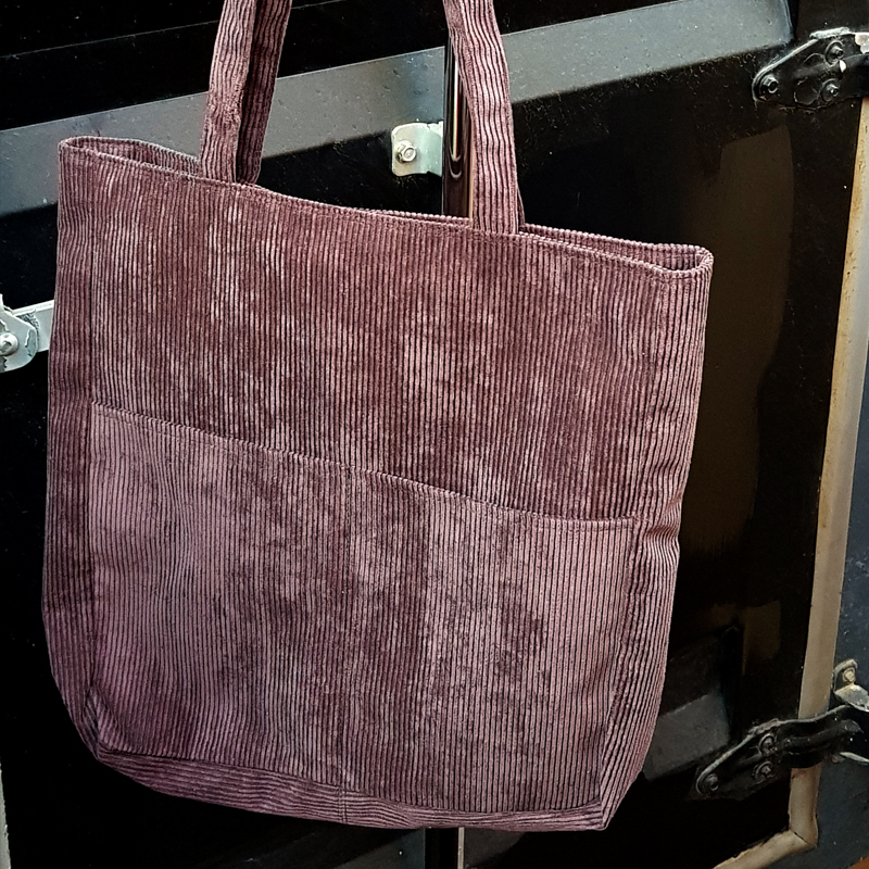 TOTE ECO SHOPPING TRAVEL corduroy corduroy eco bag