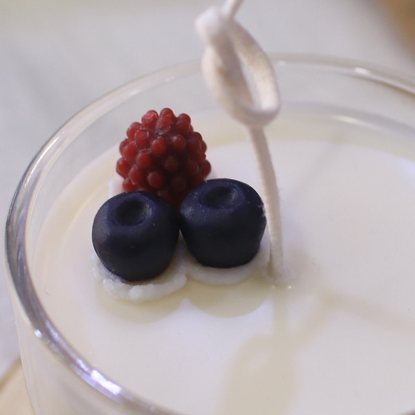 Blueberry Candle Dessert Black Cherry Incense Roma