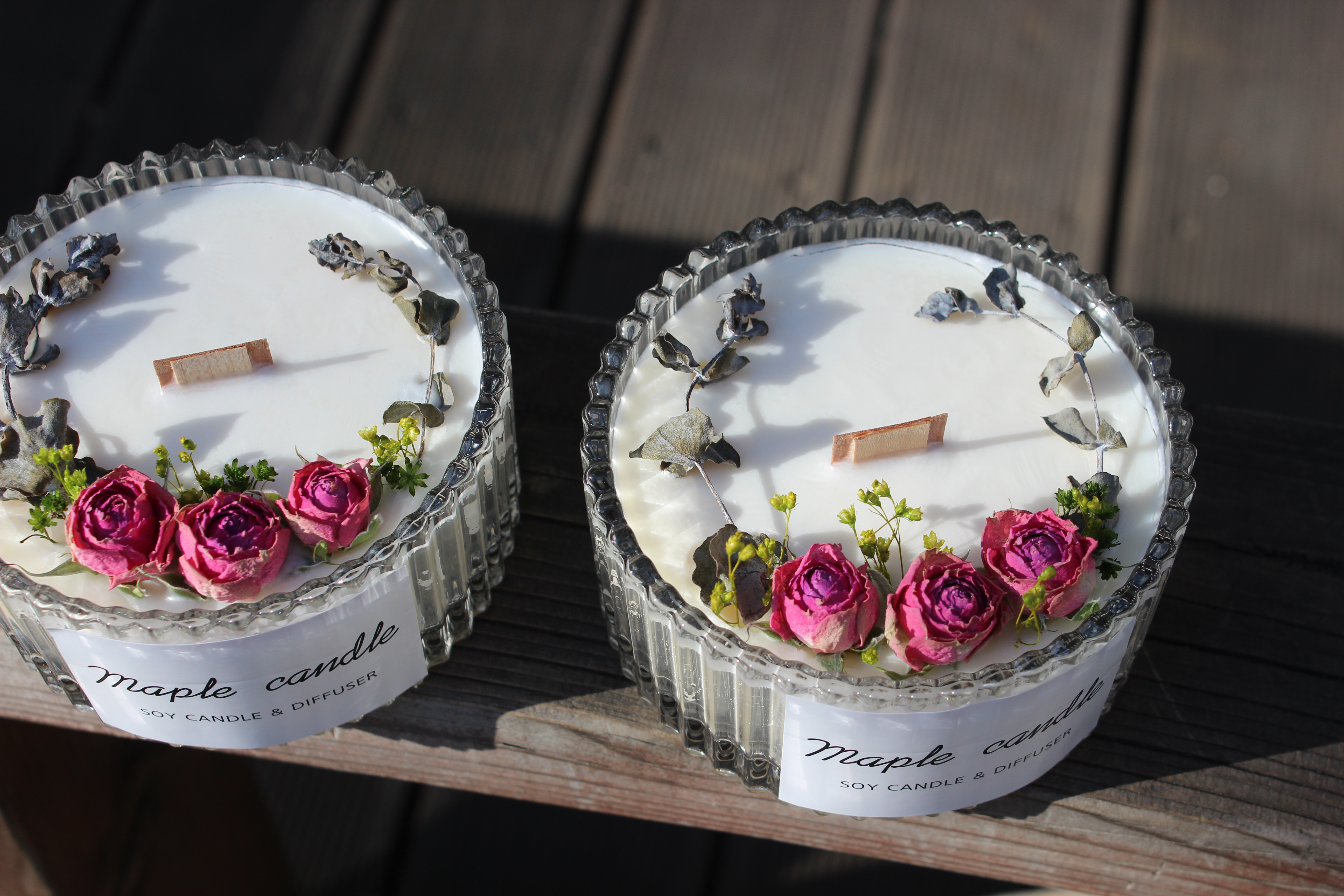 Rose dry flower Soji Candle House presents Recomme