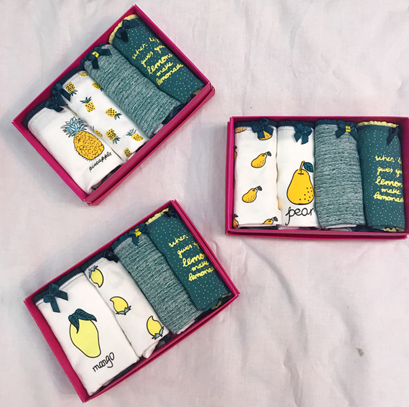 Ohmy Fitting Room Sweet Pineapple Fruit Panties 4-